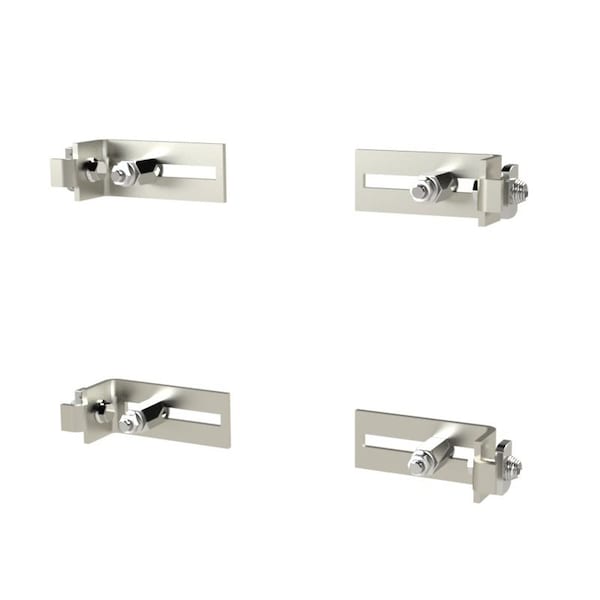 Panel Support, 12 in. H x 7 in. W x 2 in. L, Steel
